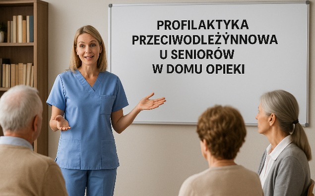 Profilaktyka przeciwodleżynowa u seniorów w Domu Opieki